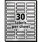 Avery Label, Inkjt, Foil Address 300PK AVE8986 - alternate 2